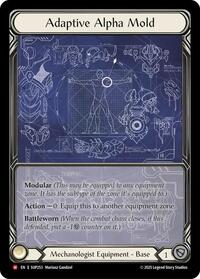Adaptive Alpha Mold (Extended Art) #SUP253