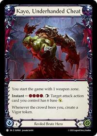 Kayo, Underhanded Cheat // Kayo, Strong-arm #SUP063//SUP064