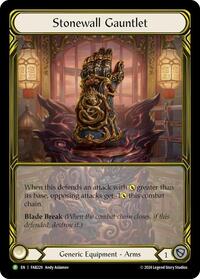 Stonewall Gauntlet (Golden) - FAB229 #FAB229