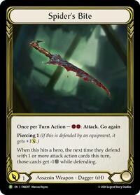 Spider's Bite (Right) (Golden) - FAB297 #FAB297