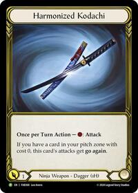 Harmonized Kodachi (Left) (Golden) - FAB300 #FAB300
