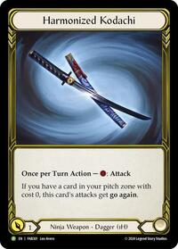 Harmonized Kodachi (Right) (Golden) - FAB301 #FAB301