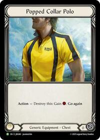 Popped Collar Polo - JDG061 #JDG061