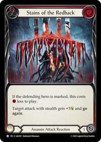 Stains of the Redback #AAC021
