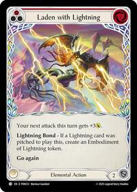Laden With Lightning (Red) #PEN212