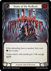 Stains of the Redback #SAR021