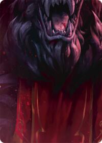 Lyath Goldmane, Vile Savant // Pleiades, Superstar Double Sided Art Card (Bottom Left)