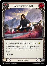 Swordmasters Path (Red) #AHA014