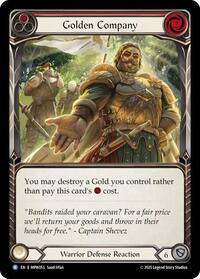 Golden Company (Red) #MPW053