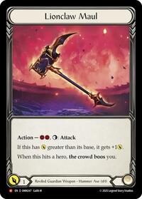 Lionclaw Maul #OMN247