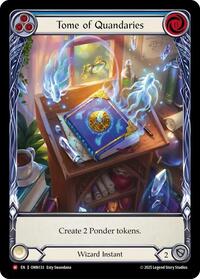 Tome of Quandaries (Blue) (Extended Art) #OMN133