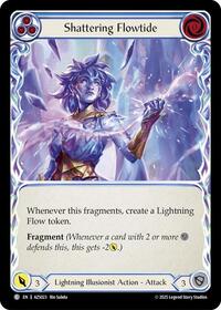 Shattering Flowtide (Blue) #AZS023