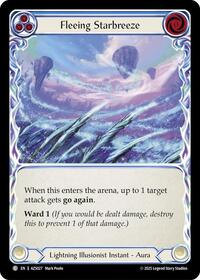 Fleeing Starbreeze (Blue) #AZS027