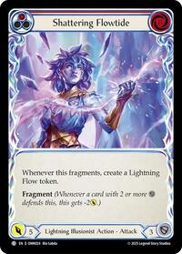 Shattering Flowtide (Red) #OMN024