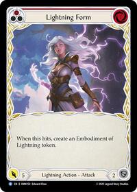Lightning Form (Red) #OMN150