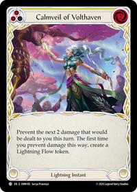 Calmveil Of Volthaven (Yellow) #OMN185