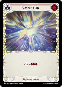 Cosmic Flare (Red) #OMN187