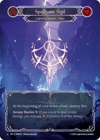 Spellbane Sigil (Blue) (Marvel) #OMN201