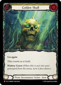 Golden Skull (Yellow) #OMN240