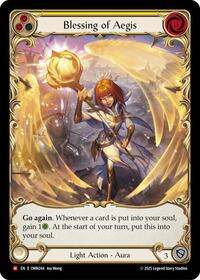 Blessing Of Aegis (Yellow) (Extended Art) #OMN244