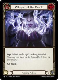 Whisper of the Oracle (Blue) #SBZ032