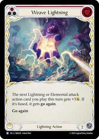 Weave Lightning (Red) #SBA029