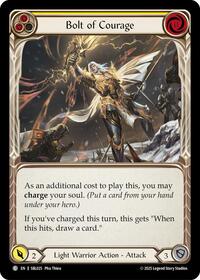 Bolt of Courage (Yellow) #SBL025