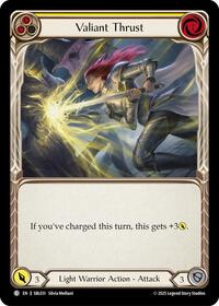 Valiant Thrust (Yellow) #SBL031