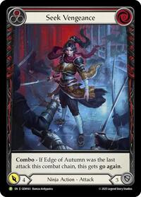 Seek Vengeance (Red) #GEM163