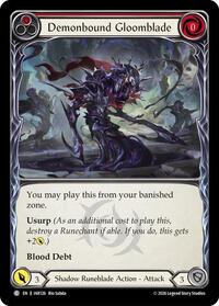 Demonbound Gloomblade (Red) #IAR126
