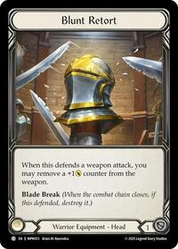 Blunt Retort #MPW013