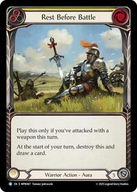 Rest Before Battle (Yellow) #MPW067