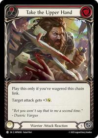 Take the Upper Hand (Red) #MPW093