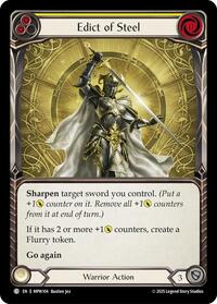Edict of Steel (Yellow) #MPW104