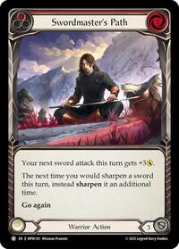 Swordmaster's Path (Red) #MPW130