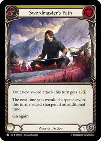 Swordmaster's Path (Yellow) #MPW131