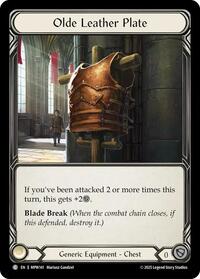 Olde Leather Plate #MPW141