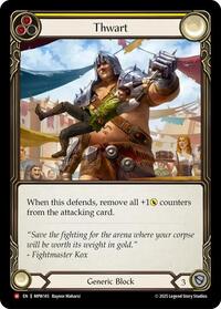 Thwart (Yellow) #MPW145