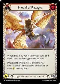 Herald of Ravages (Red) #SAT013