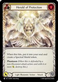 Herald of Protection (Yellow) #SAT019