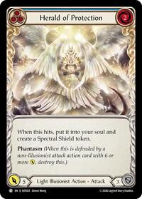 Herald of Protection (Blue) #SAT025