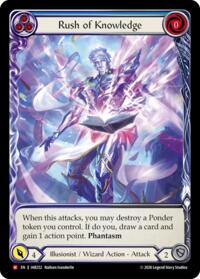 Rush of Knowledge (Extended Art) #IAR252