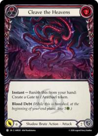 Cleave the Heavens (Red) #IAR020