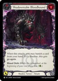 Shadowrealm Bloodhound (Red) #IAR194