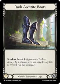 Dark Arcanite Boots #IAR227