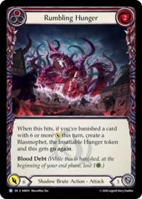 Rumbling Hunger (Red) #IAR014