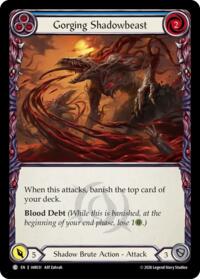 Gorging Shadowbeast (Blue) #IAR031