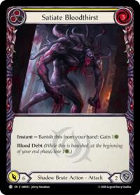 Satiate Bloodthirst (Yellow) #IAR033