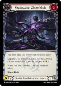 Shadowake Gloomblade (Red) #IAR135