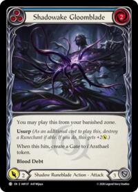 Shadowake Gloomblade (Blue) #IAR137